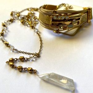 Necklace w/ Bracelet